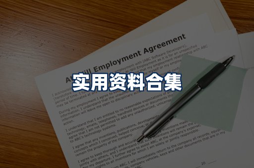 实用PDF资料展示